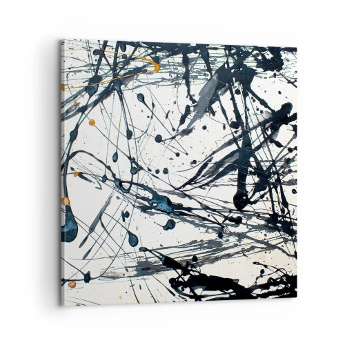 Vászonkép - Expresszionista absztrakció - 60x60 cm