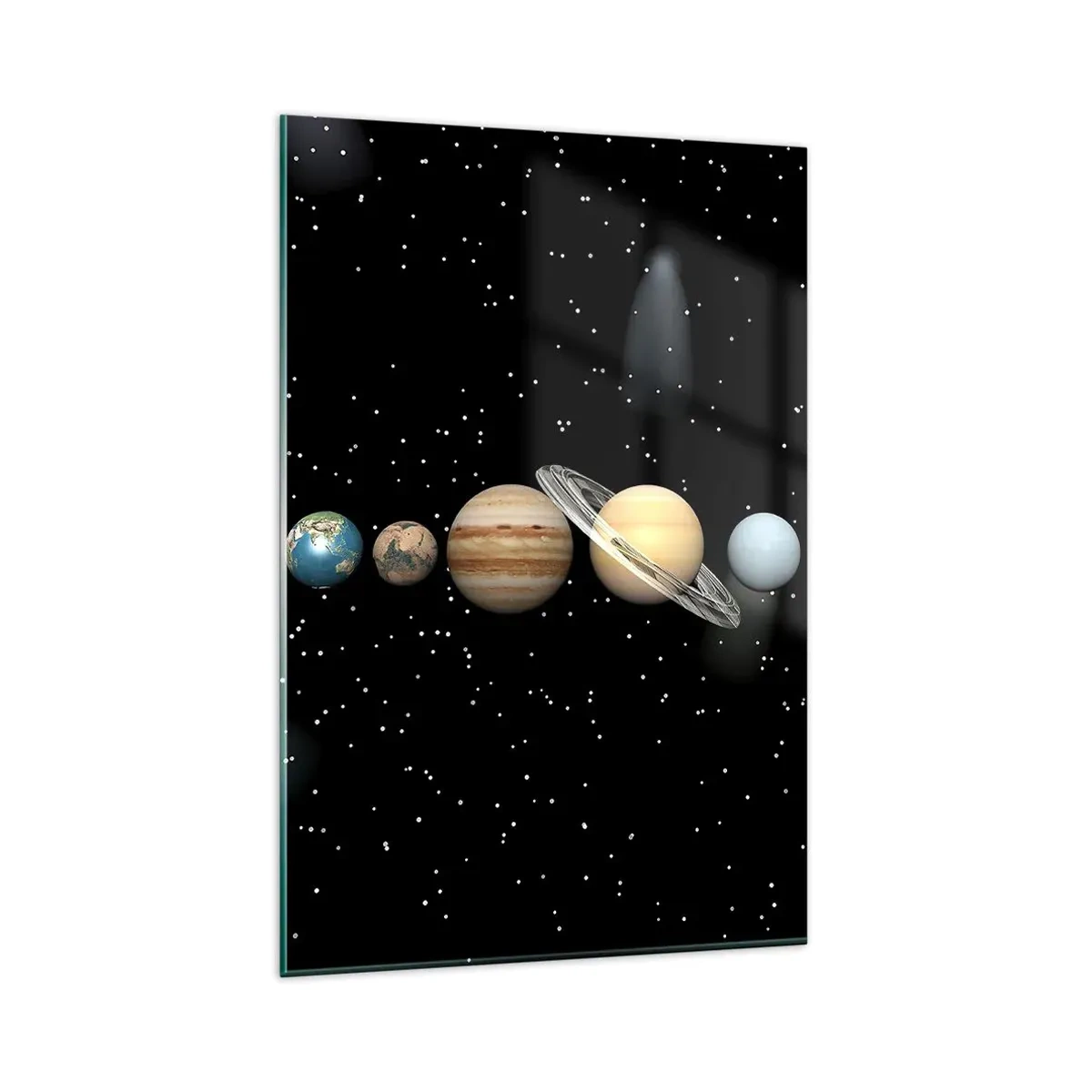 Üveg kép - És a bolygók őrülnek, őrülnek... - 80x120 cm