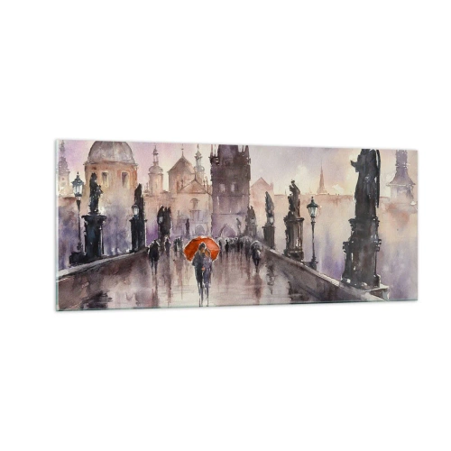 Üveg kép - Az emberek nem változnak - 100x40 cm