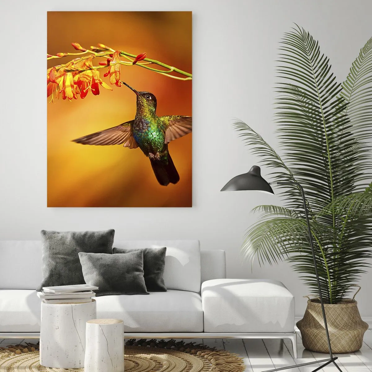 Üveg kép - A fény hírnöke a maják szerint - 50x70 cm