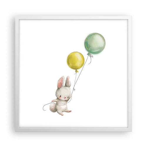 Poszter fekete keretben - Én is repülök! - 50x50 cm