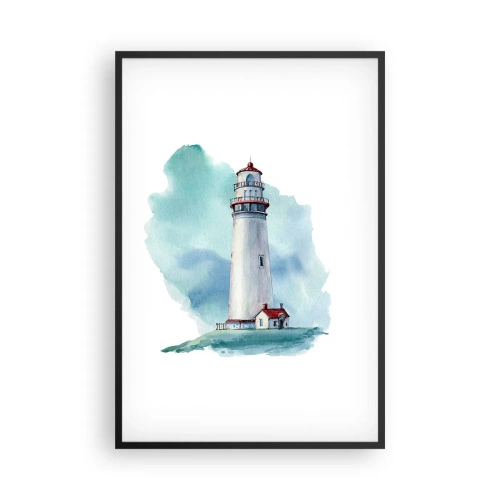 Poszter fehér keretben - A kék szelíd húga - 61x91 cm