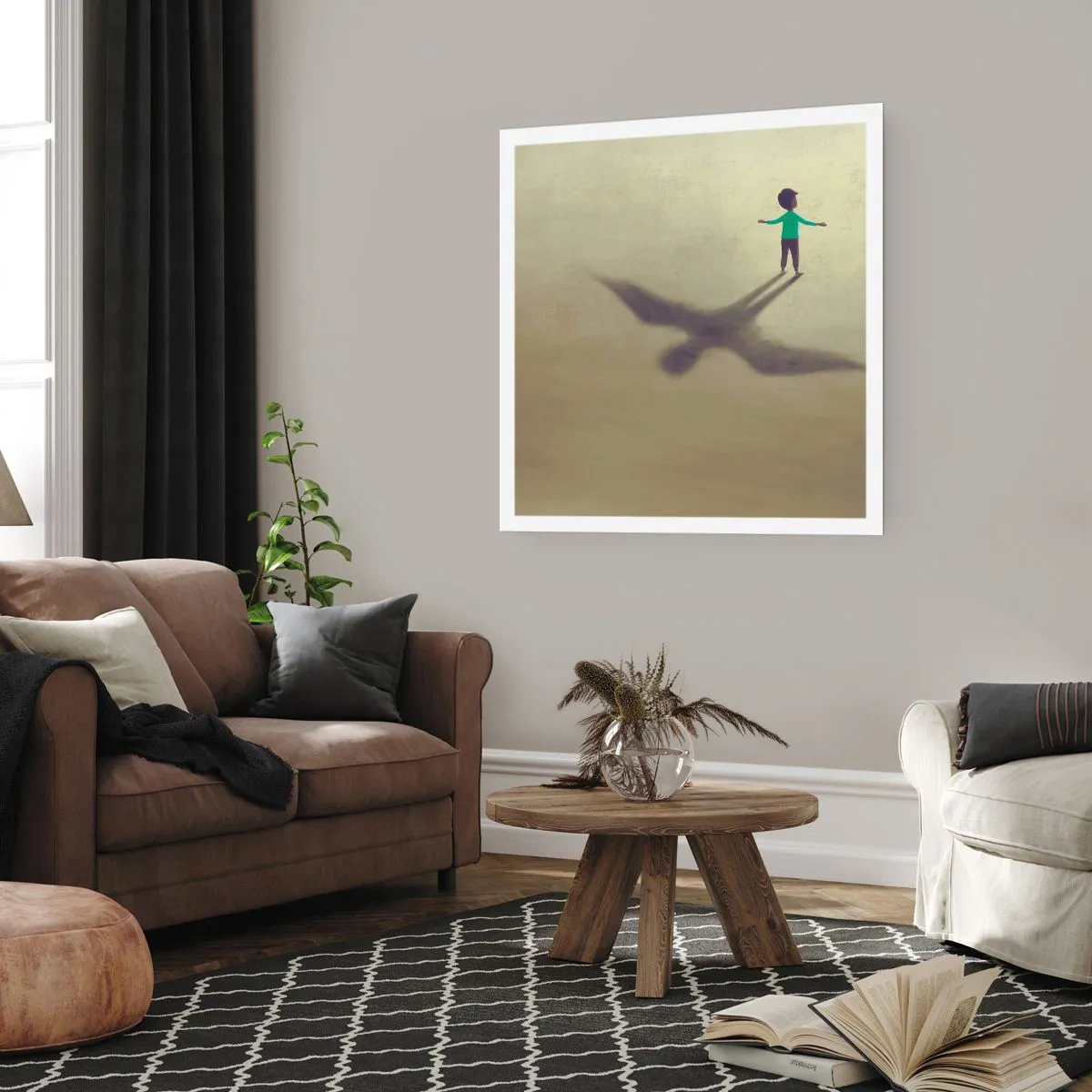 Poszter - A jövő hőse - 30x30 cm