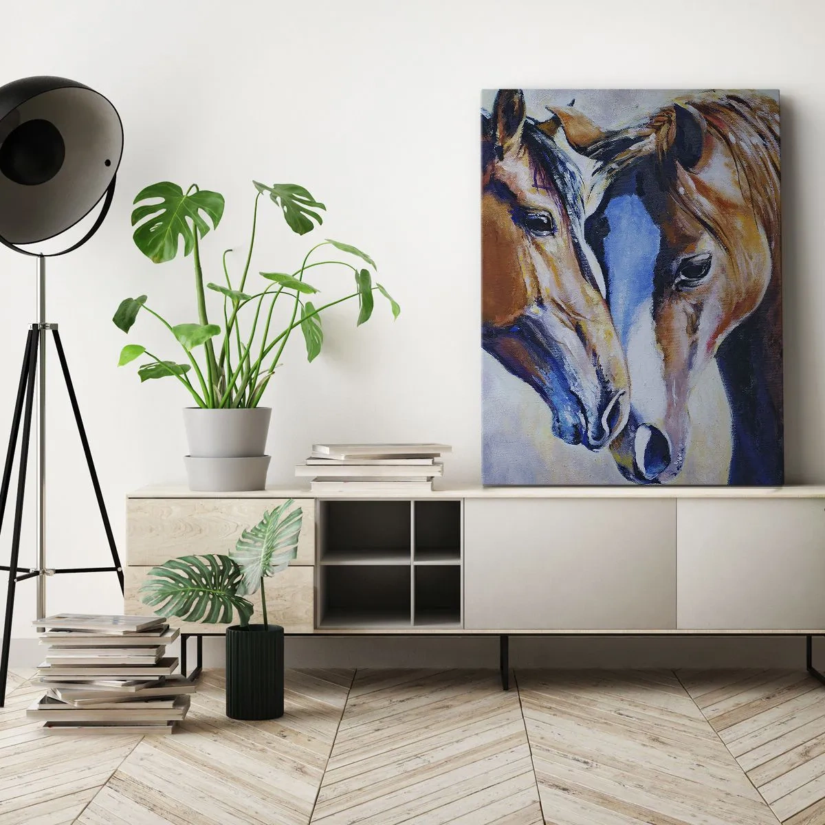 Vászonkép - Ez barátság? Vagy szerelem - 45x80 cm