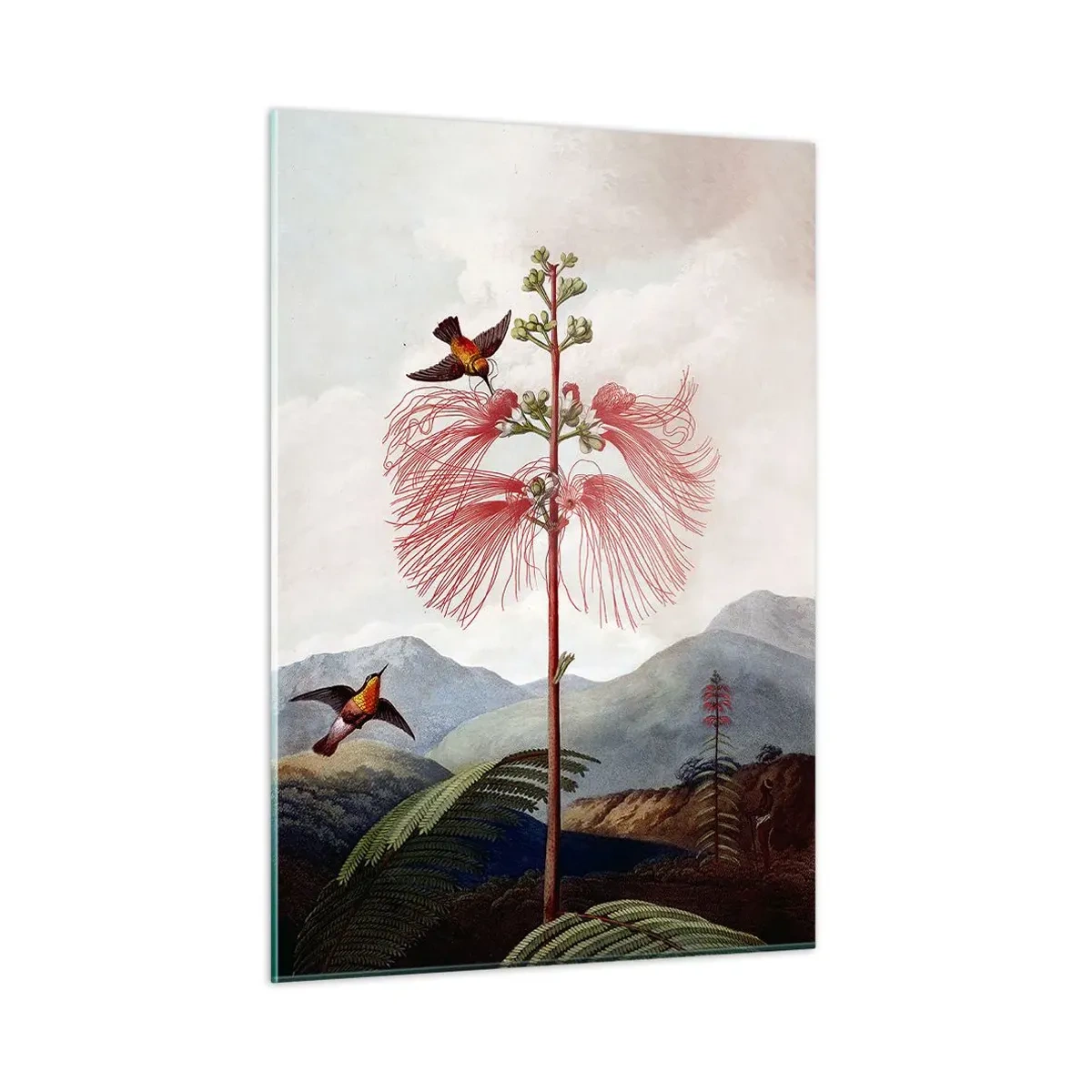 Üveg kép - Egy trópusi paradicsomban - 50x70 cm