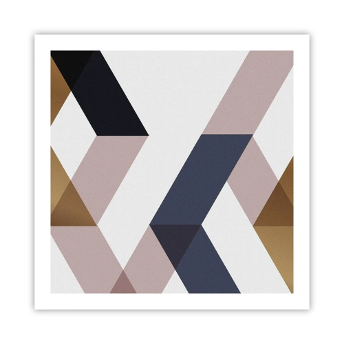 Poszter - Síkok és szögek - 60x60 cm