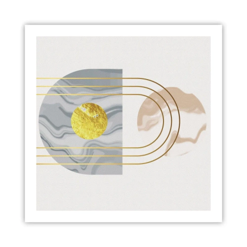 Poszter - Fényerő és ragyogás - 60x60 cm