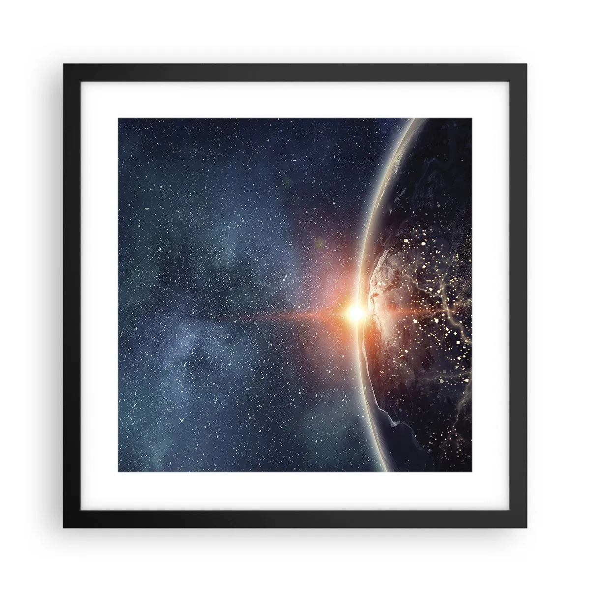 Poszter fehér keretben - Új perspektívában - 40x40 cm