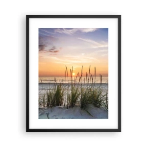 Poszter fehér keretben - Nézz, gondolkozz, érezz - 40x50 cm