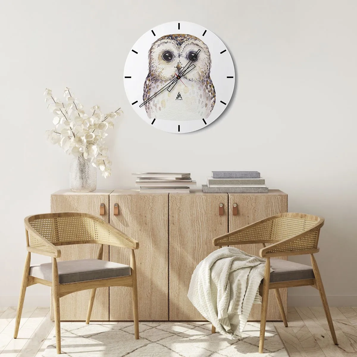 Falióra, Óra - Nézz a szemembe - 40x40 cm