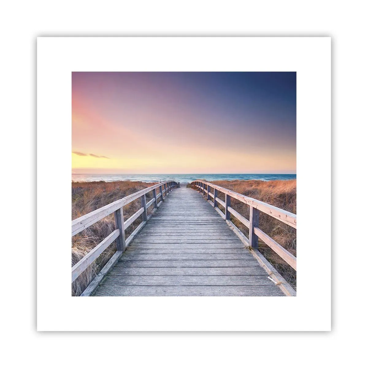 Poszter - Balti esti aurora - 30x30 cm