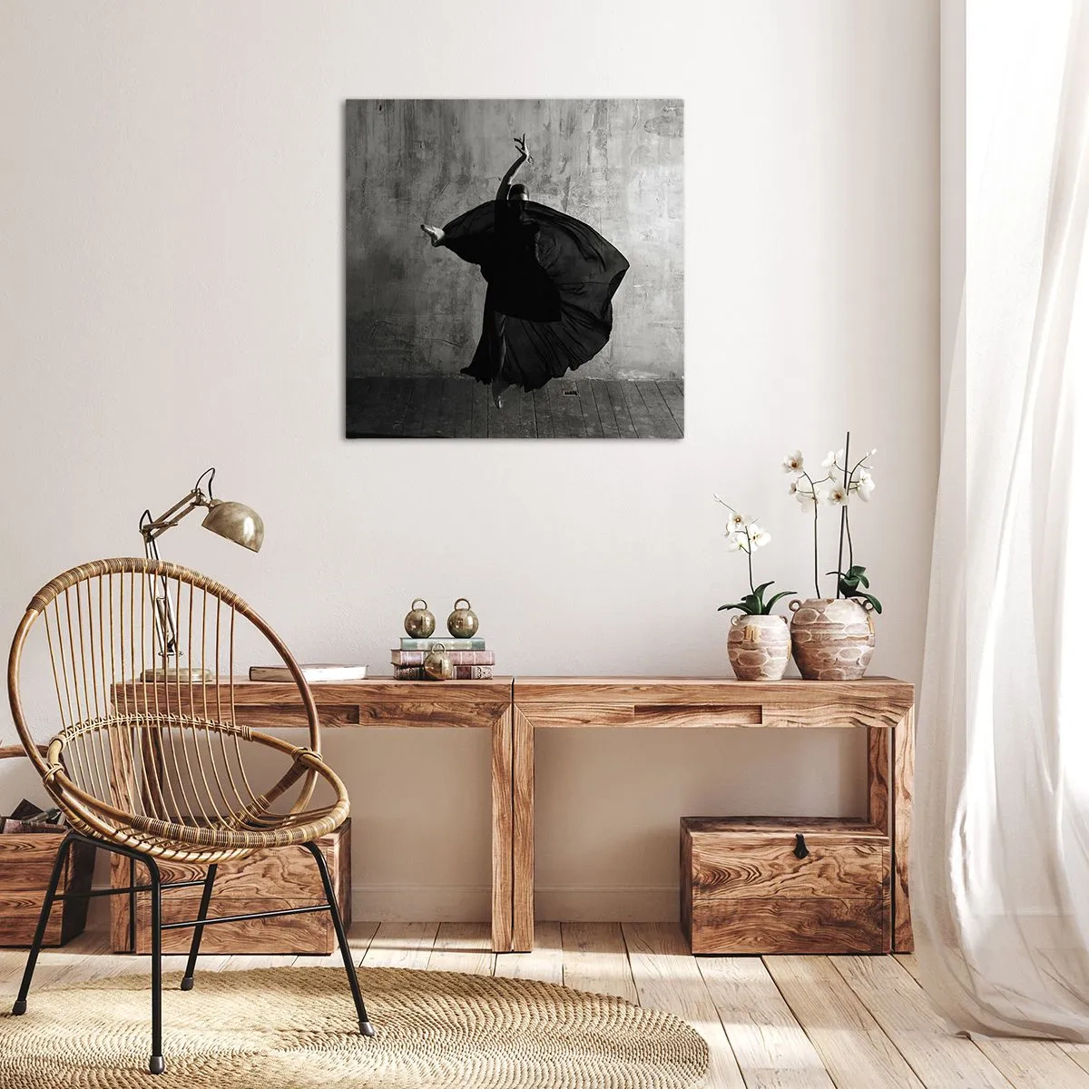 Vászonkép - Szenvedélyes pas - 50x50 cm