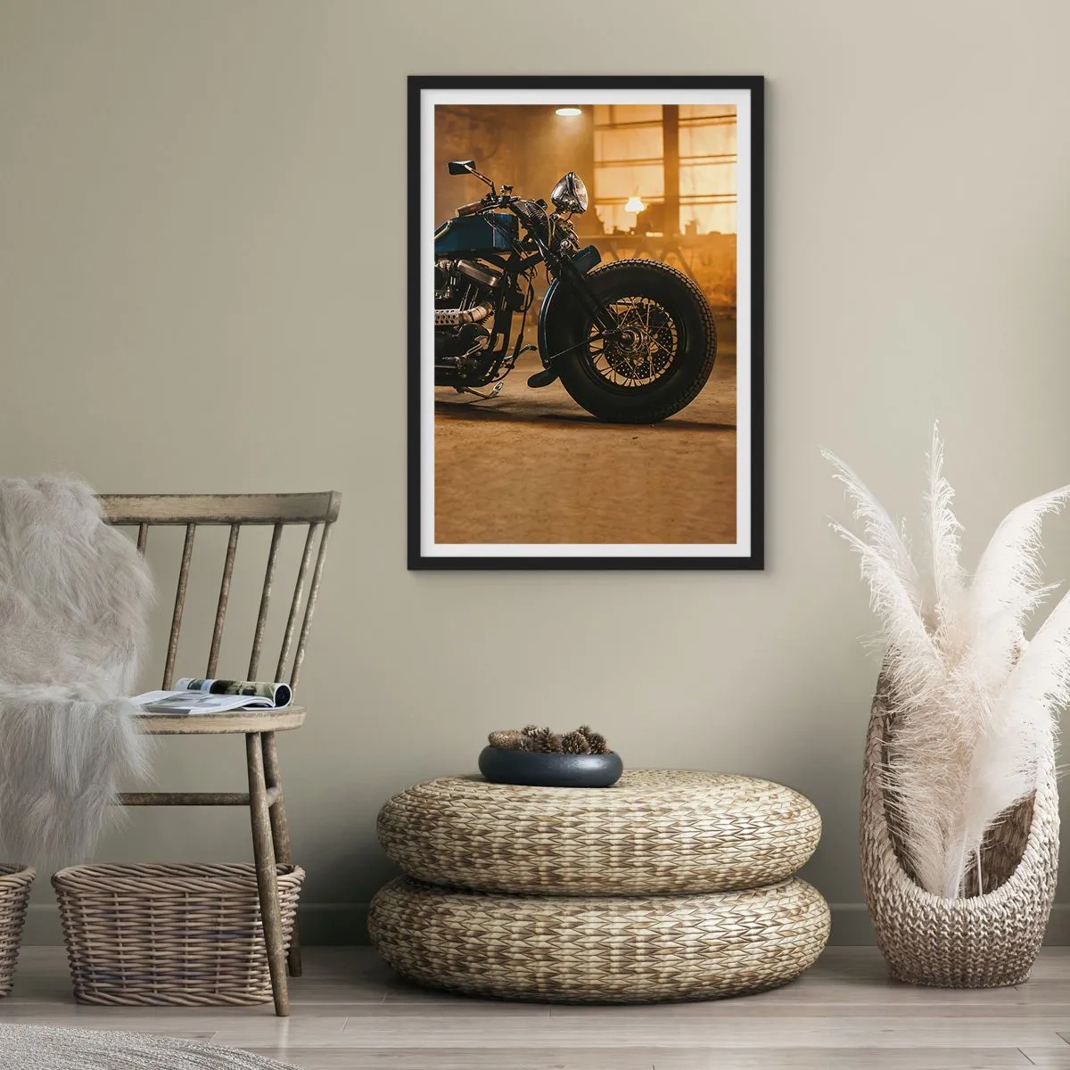 Poszter fehér keretben - Megtehetek mindent - 40x50 cm