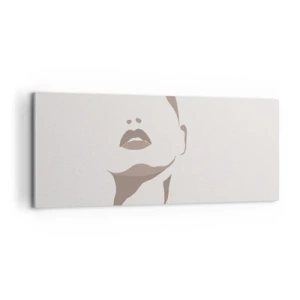 Vászonkép -  Fényből és árnyékból létrehozott - 100x40 cm