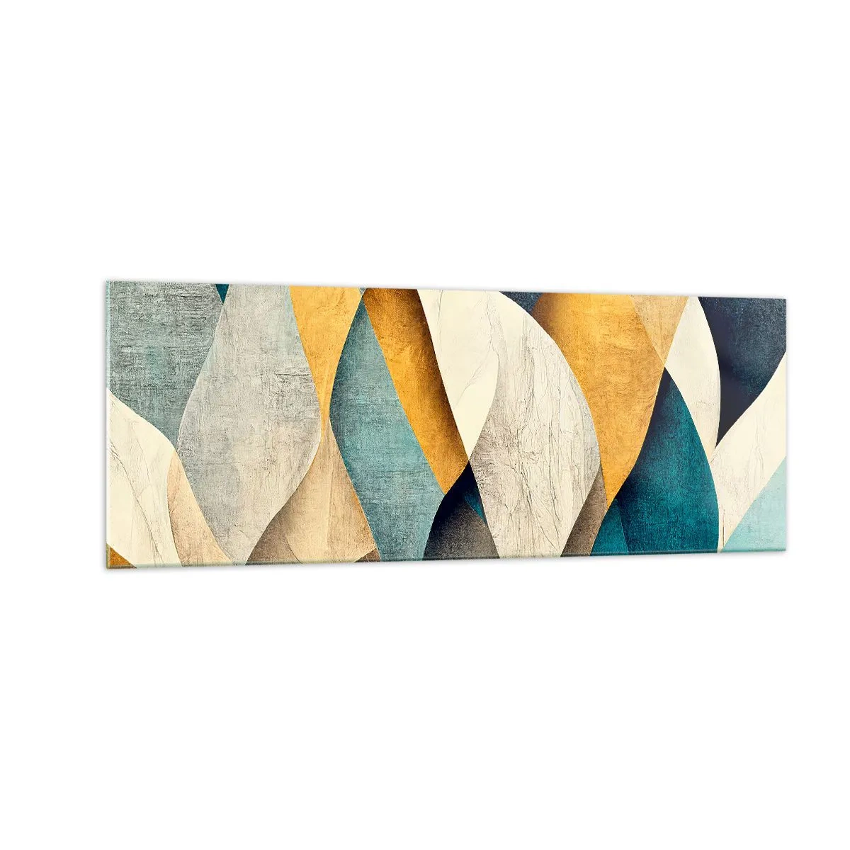 Üveg kép - Ritmus és hullámzás - 140x50 cm