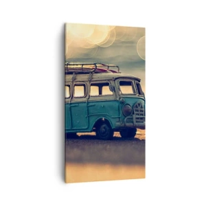 Vászonkép - Vége a bálványoknak: pénznek és munkának - 45x80 cm