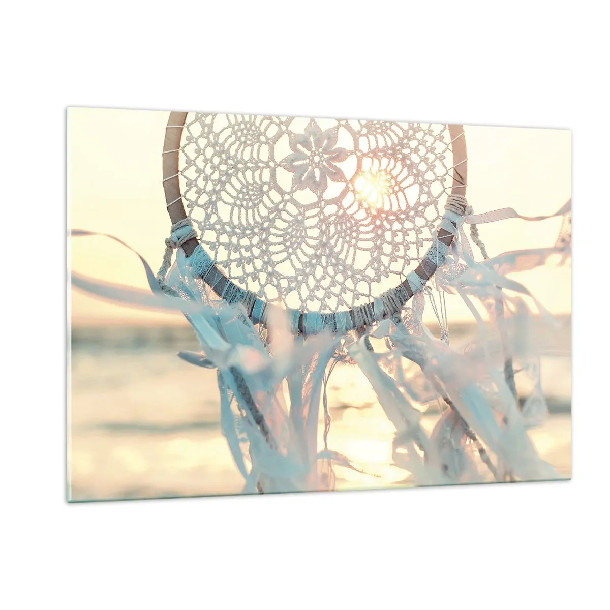 Üveg kép - Csipkés totem - 120x80 cm