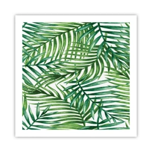 Poszter - A zöld lombkorona alatt - 60x60 cm