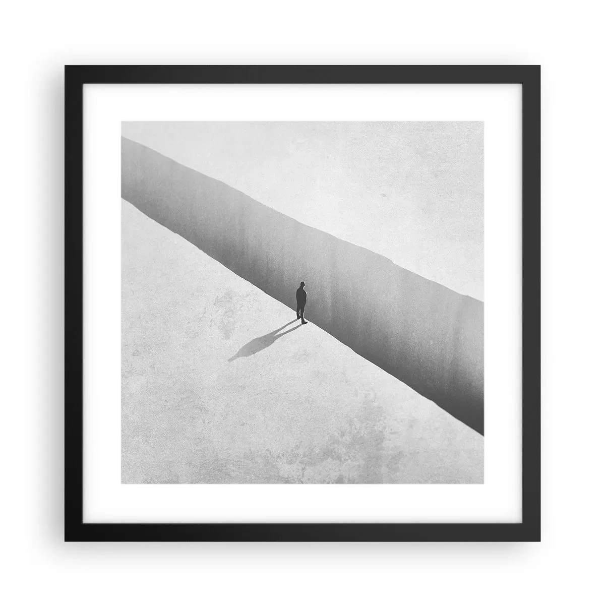 Poszter fehér keretben - Fényes célpont - 40x40 cm