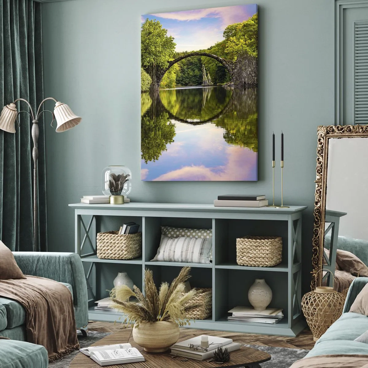 Vászonkép - A két világ találkozásánál - 45x80 cm