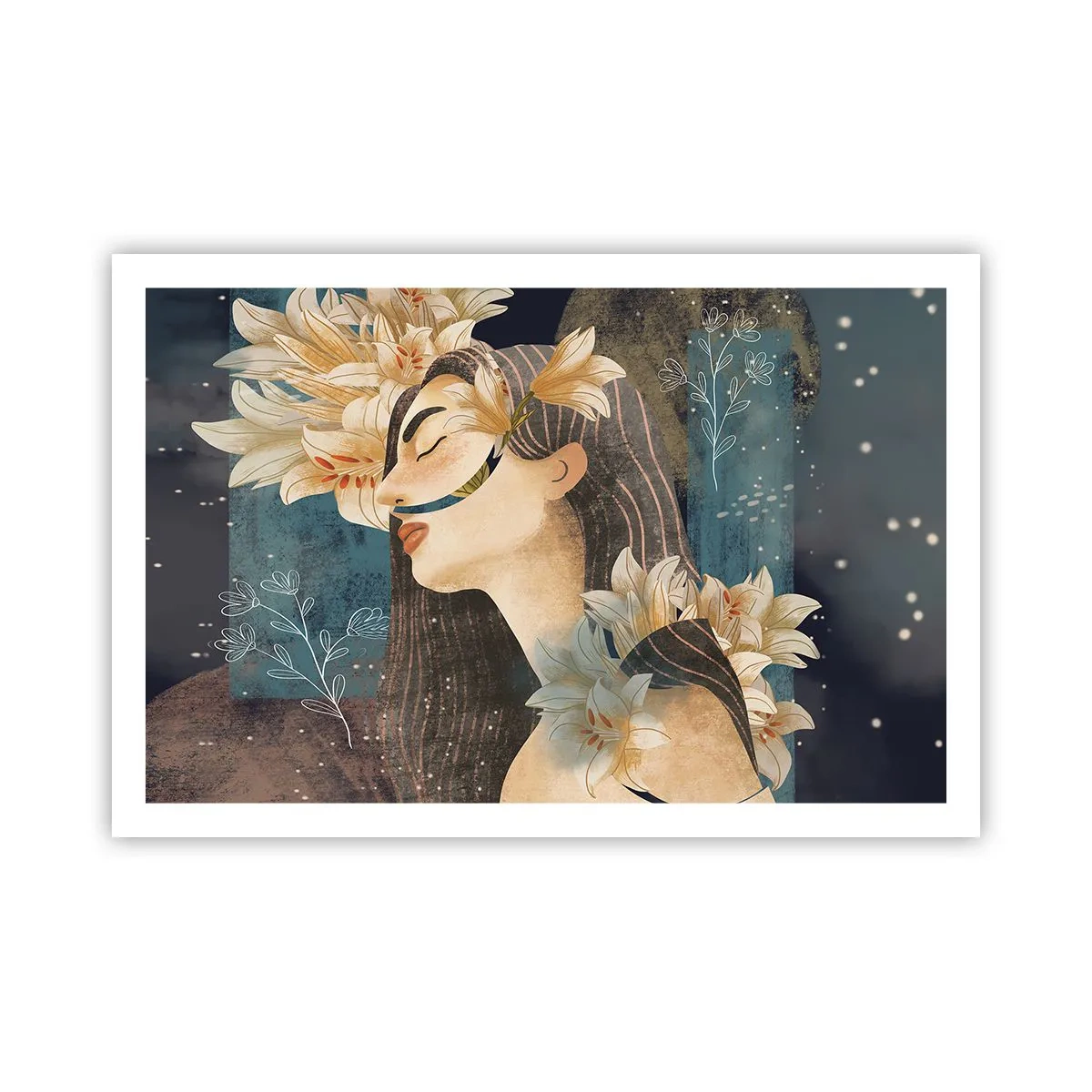 Poszter - Mese egy liliomos hercegnőről - 91x61 cm