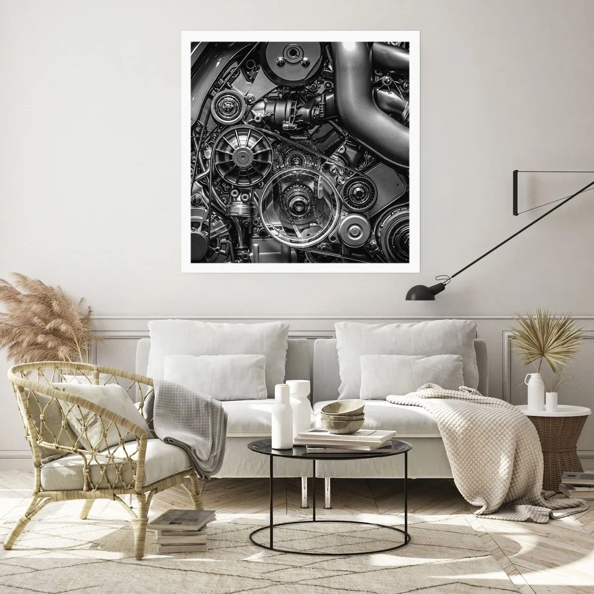 Poszter - A mechanika költészete - 50x50 cm