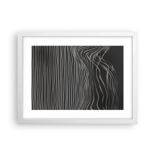 Poszter fekete keretben - Ritmus és akcentus - 40x30 cm