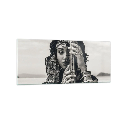 Üveg kép - Csak a keleti zene - 120x50 cm