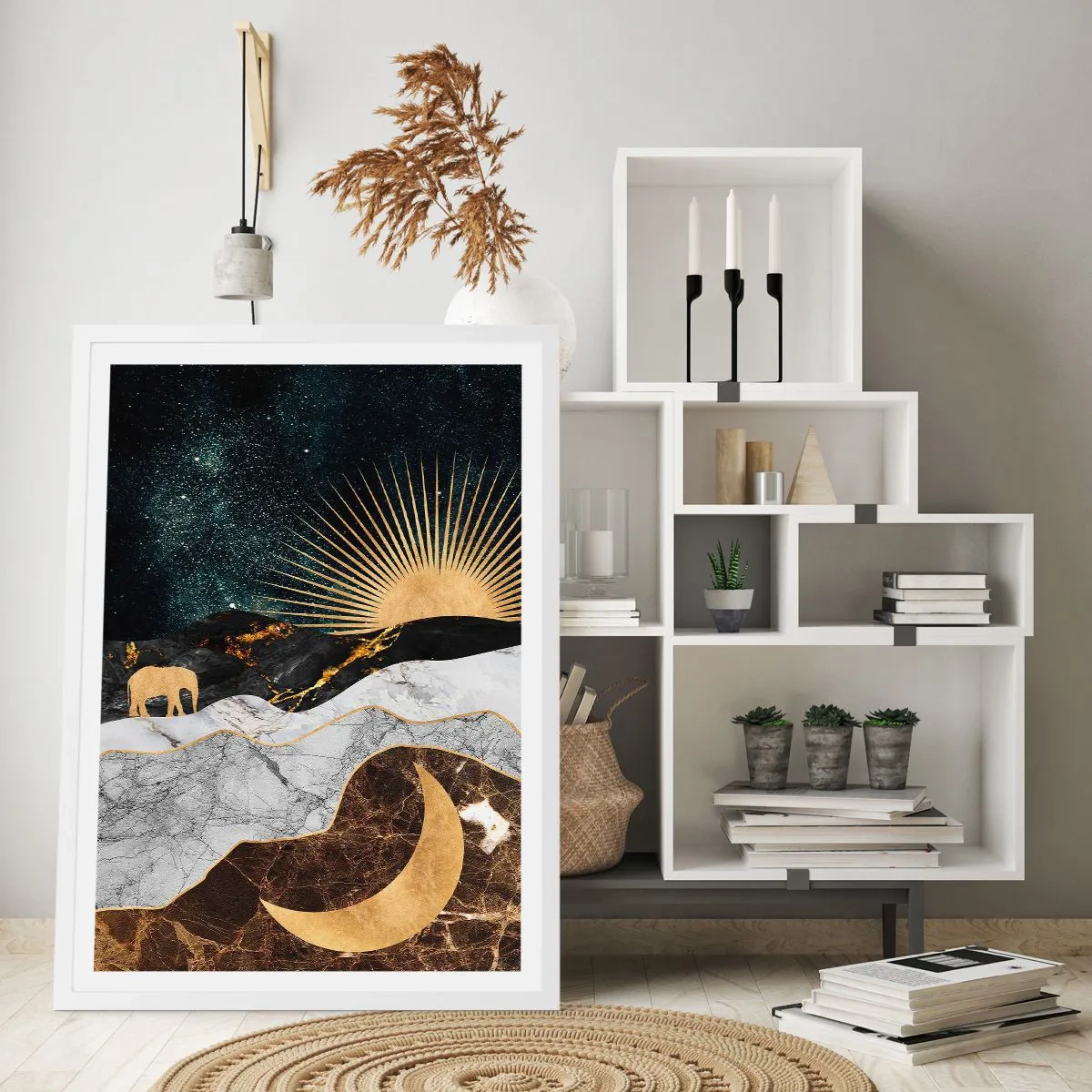 Poszter fekete keretben - Örök törvények - 61x91 cm