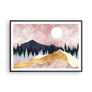 Poszter fehér keretben - Éjjeli őrség - 100x70 cm