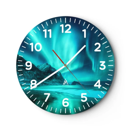 Falióra, Óra - Észak csodái - 30x30 cm