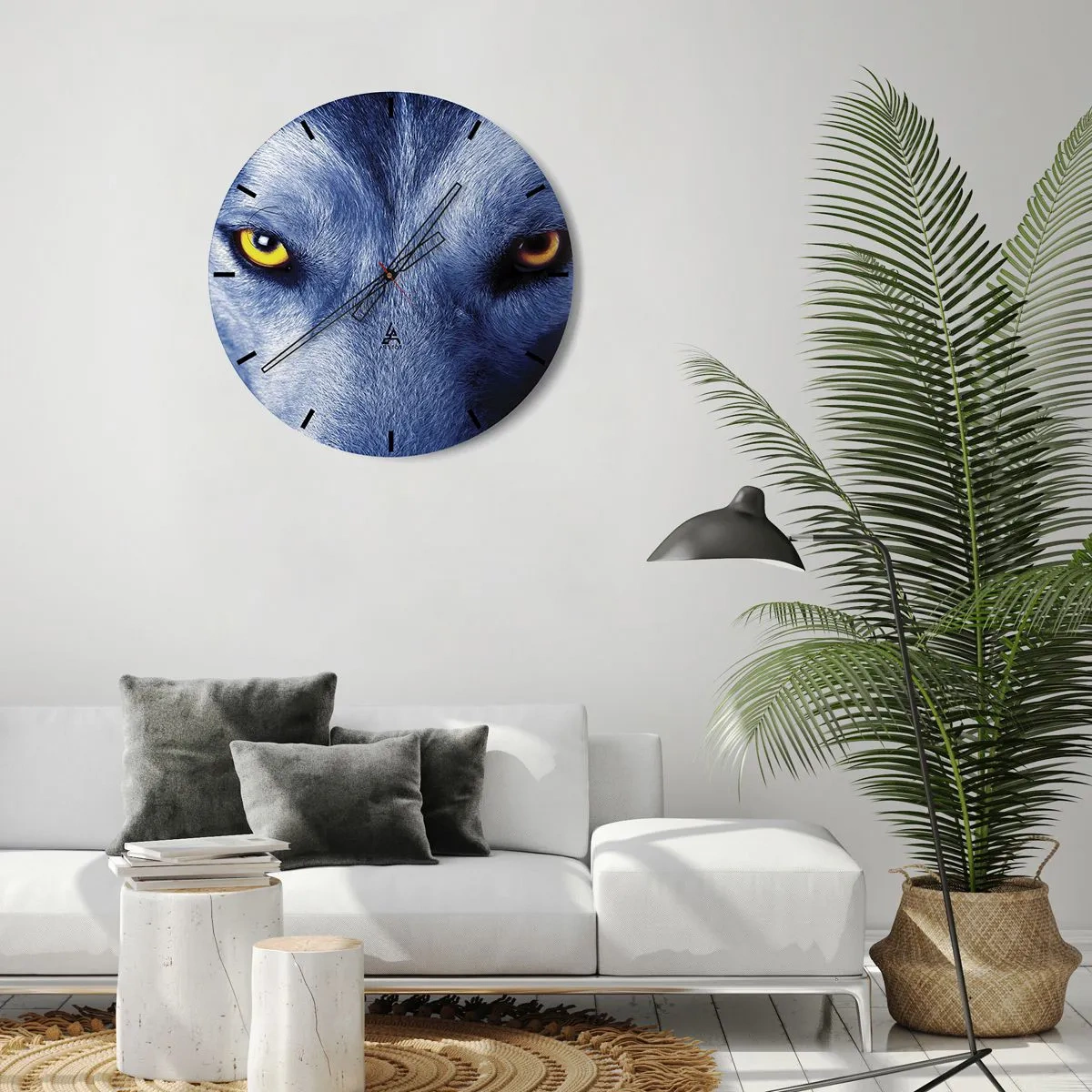 Falióra, Óra - Hipnotizáló nézés - 30x30 cm