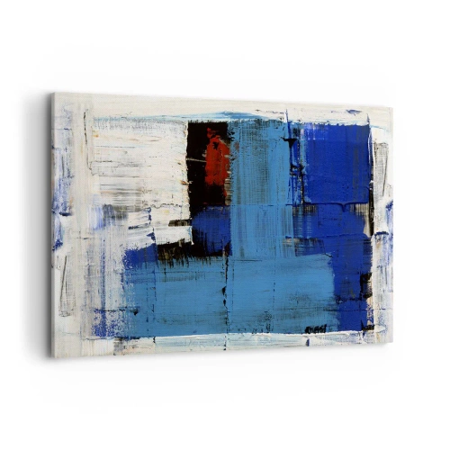 Vászonkép - A kék titka - 120x80 cm
