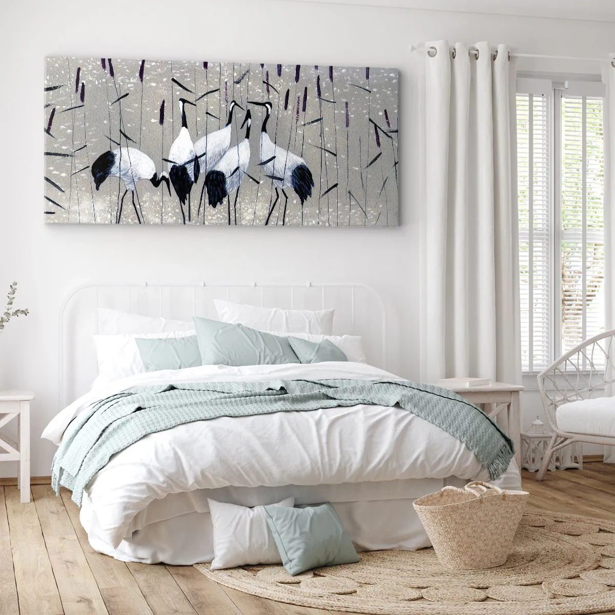 Vászonkép - A sajátjaik között - 160x50 cm