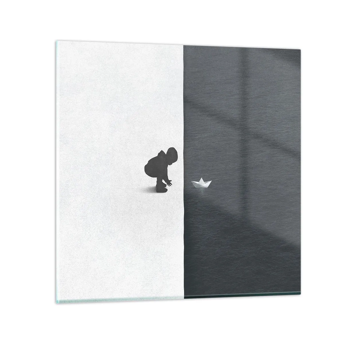 Üveg kép - Nagy utazás - 30x30 cm