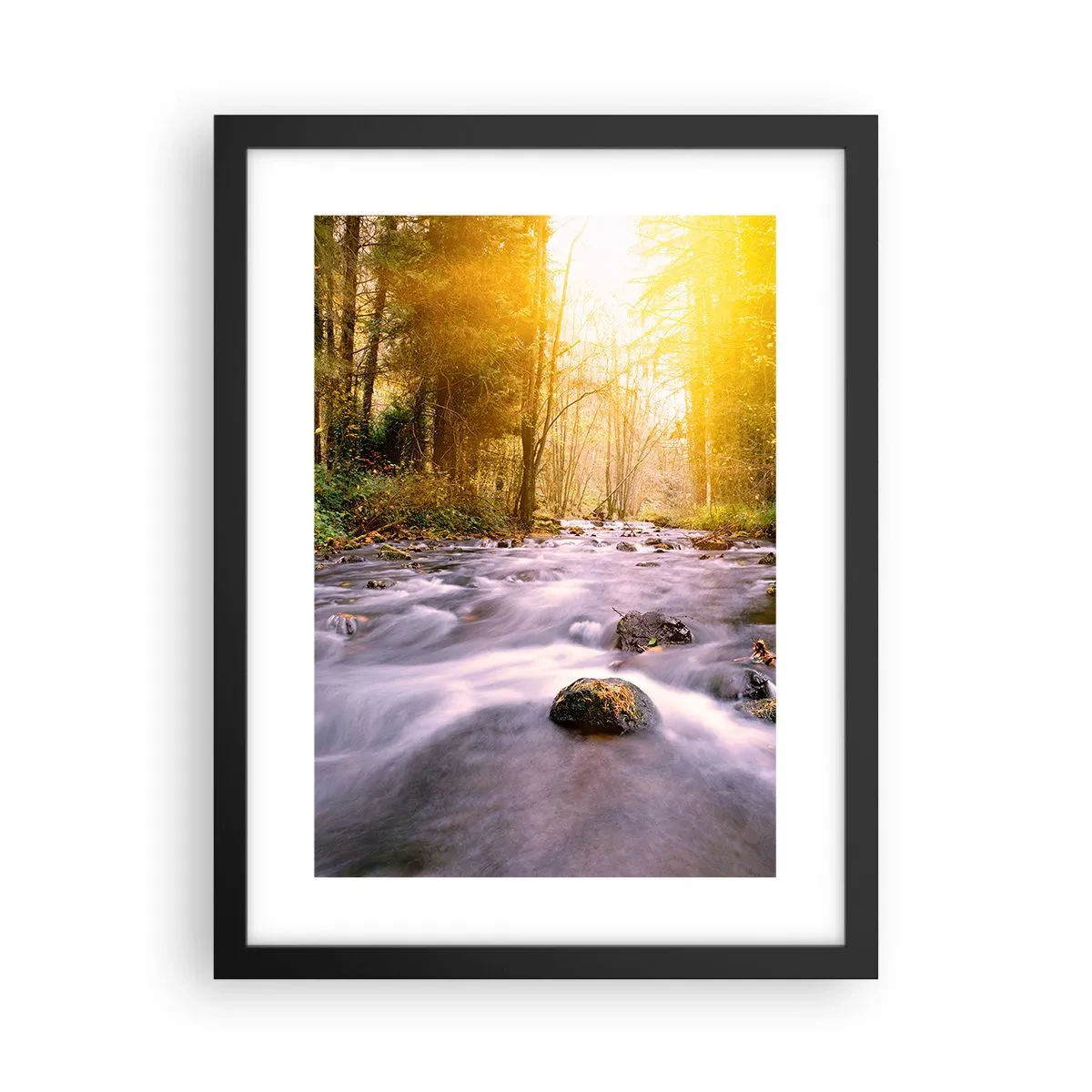 Poszter fehér keretben - Malachit ezüst és arany keretben - 30x40 cm