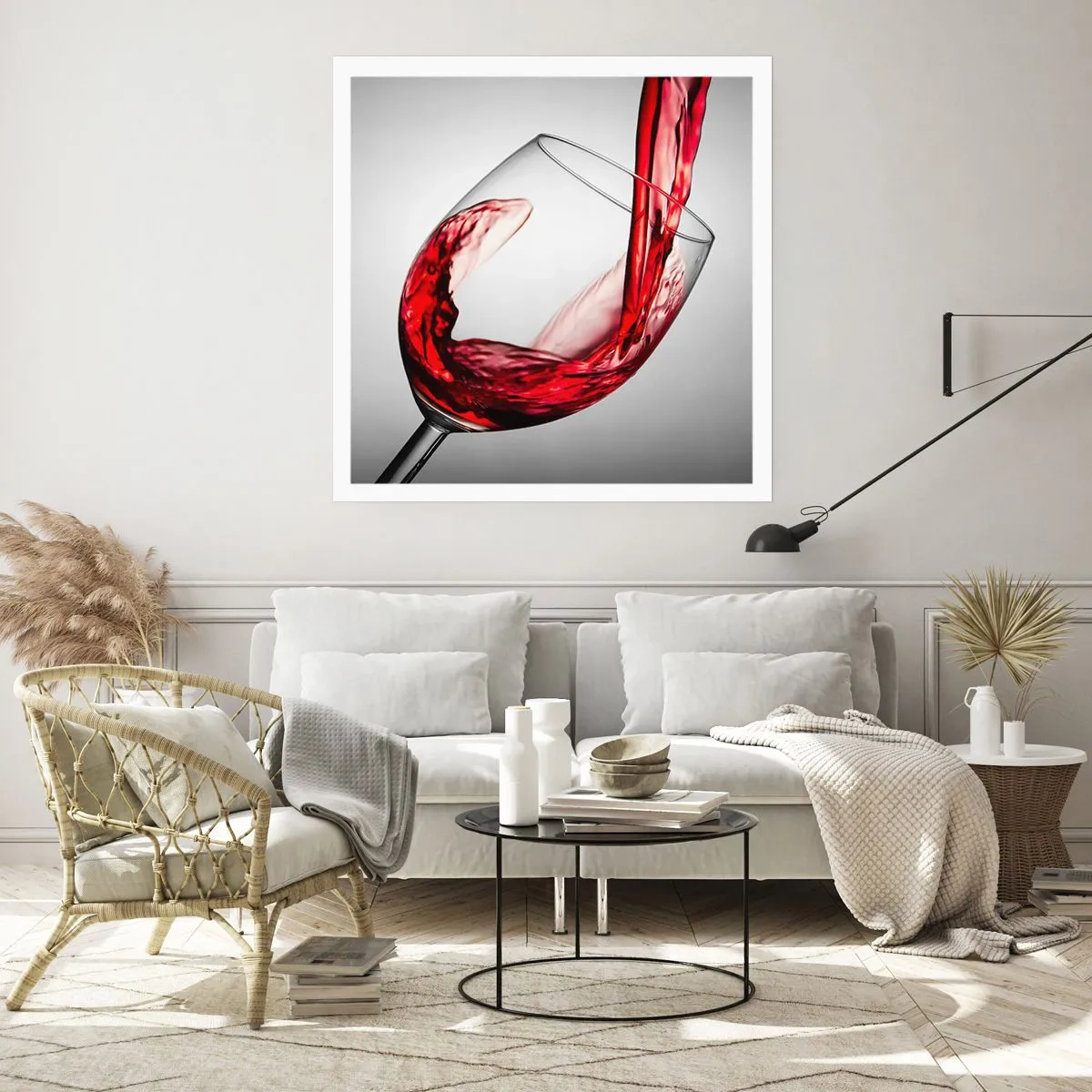 Poszter - Szín - mozgás - hang - 50x50 cm