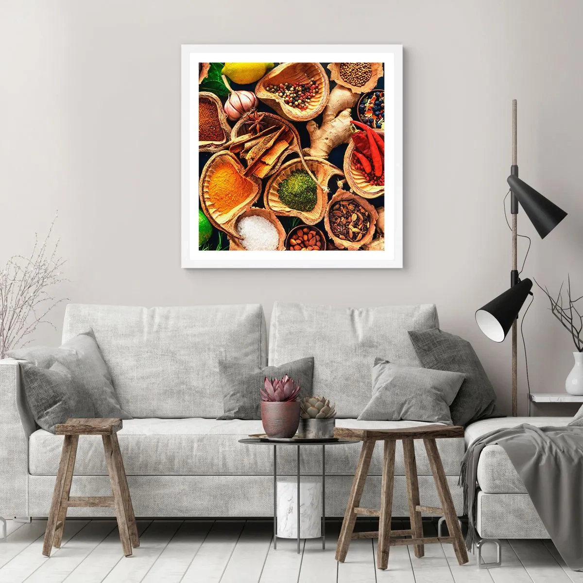 Poszter fekete keretben - Vigyél, amit akarsz - 40x40 cm