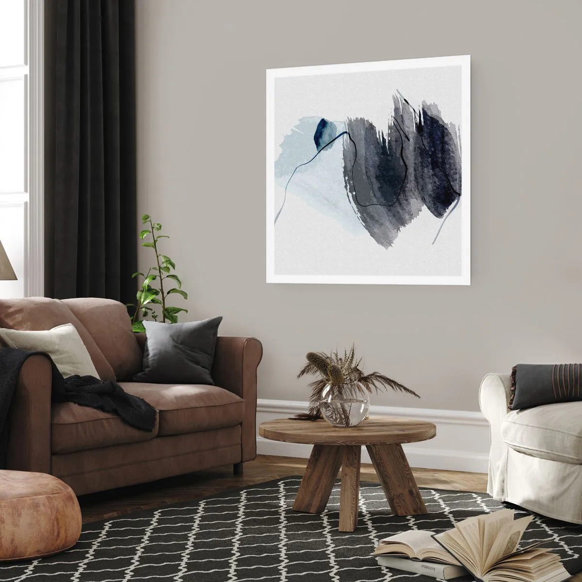 Poszter - Intenzitás és mozgás - 30x30 cm