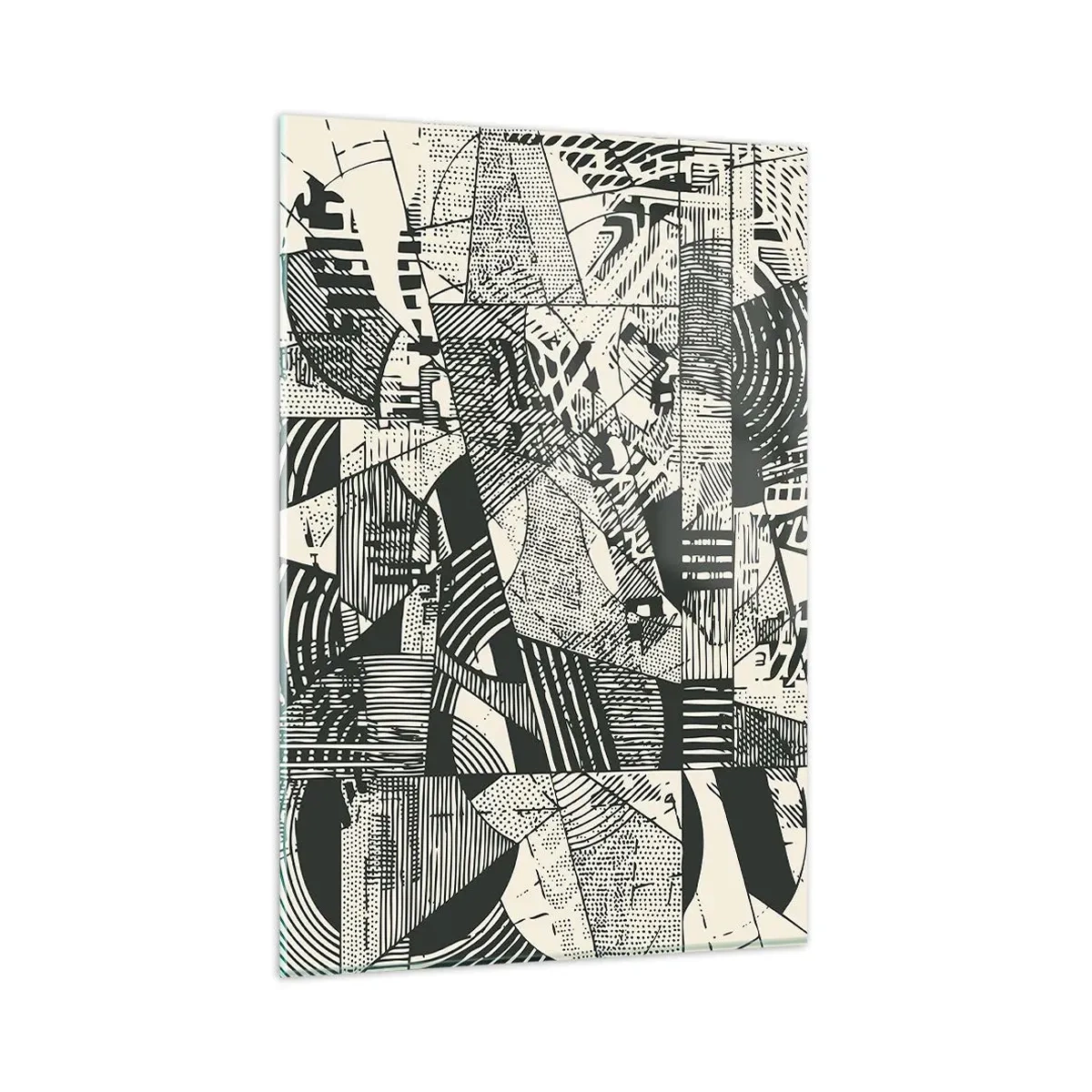 Üveg kép - A jelenkor dinamikája - 80x120 cm