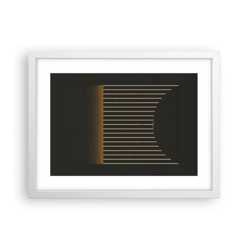 Poszter fekete keretben - Fedezze fel a sötétséget - 40x30 cm