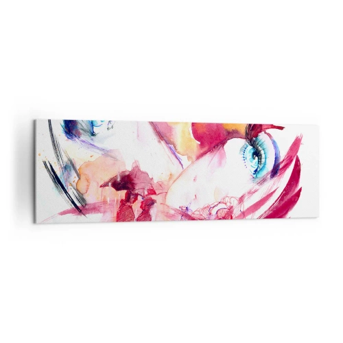 Vászonkép - A világ a közelségben virágzik - 160x50 cm