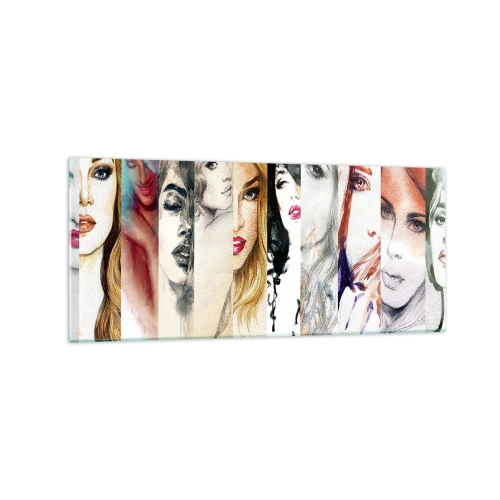 Üveg kép - És ez mindig TE - 120x50 cm