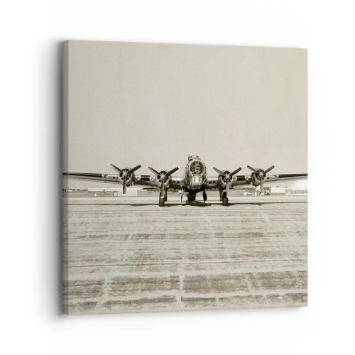 Vászonkép - Mint mindig készen - 30x30 cm