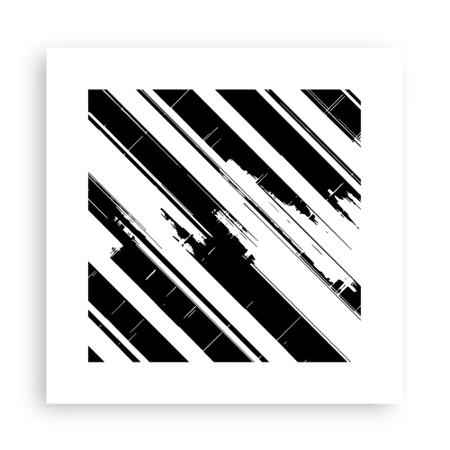 Poszter - Intenzív és dinamikus kompozíció - 30x30 cm