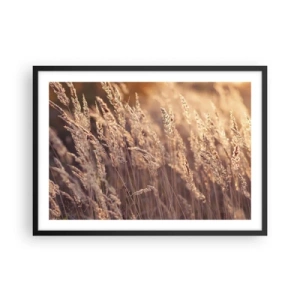 Poszter fehér keretben - Készen az ősz fogadására - 70x50 cm