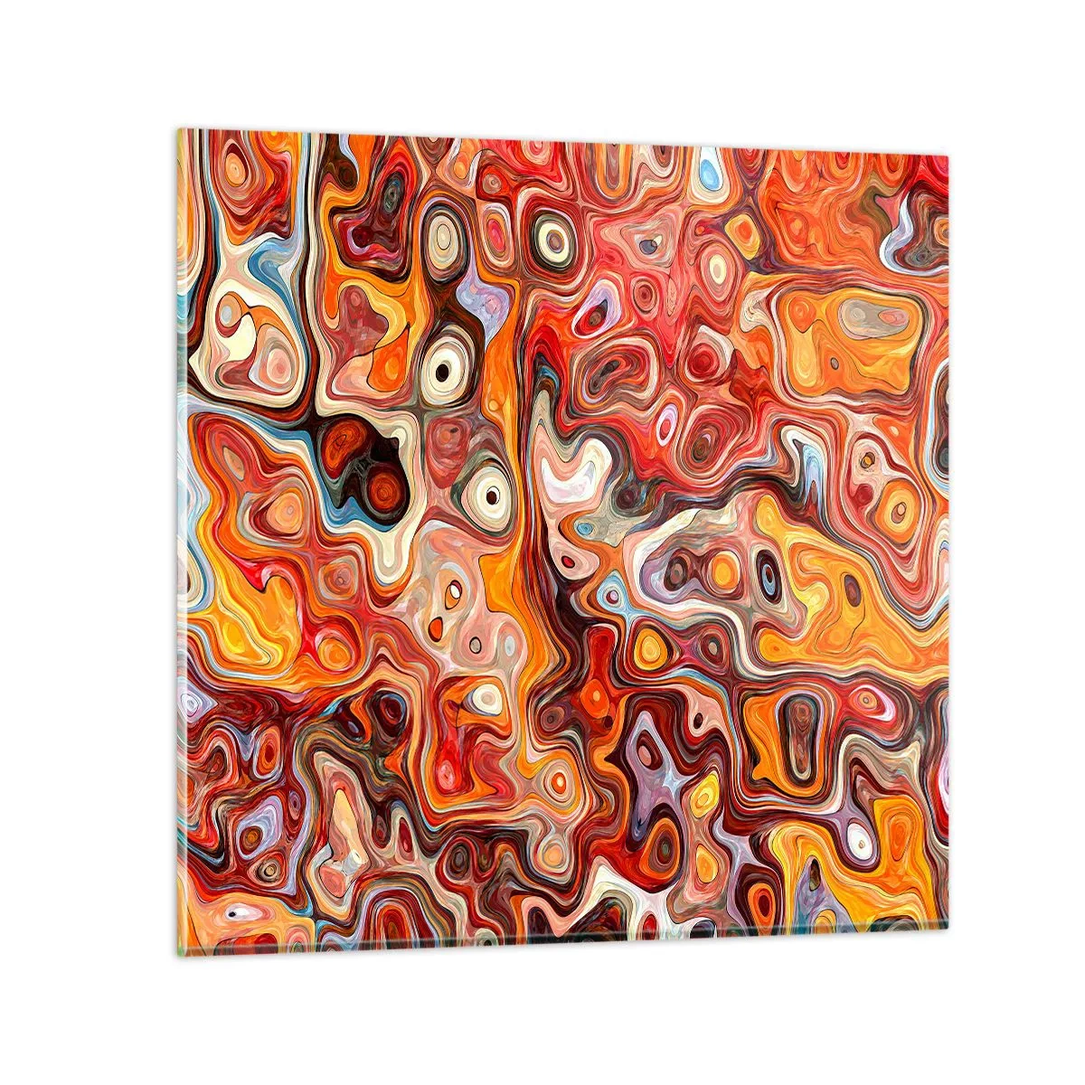 Üveg kép - Hogyha a diók a mézben olvadnának - 40x40 cm