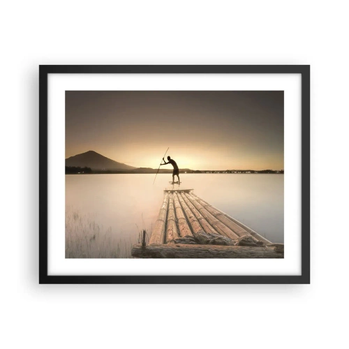 Poszter fehér keretben - Pihenés előtt - 50x40 cm