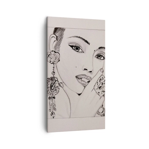 Vászonkép - A legszebb ékszer - 45x80 cm