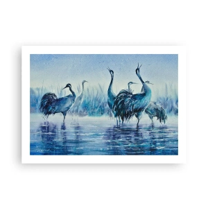 Poszter - Reggeli találkozás - 70x50 cm